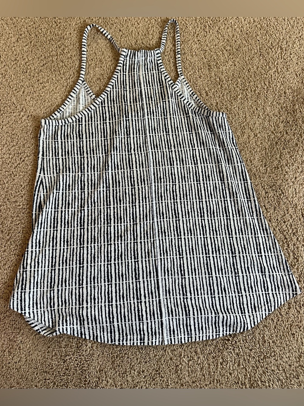 Athleta Striped Racerback Tank. - Picture 4 of 5